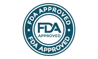 FDA registered facility badge